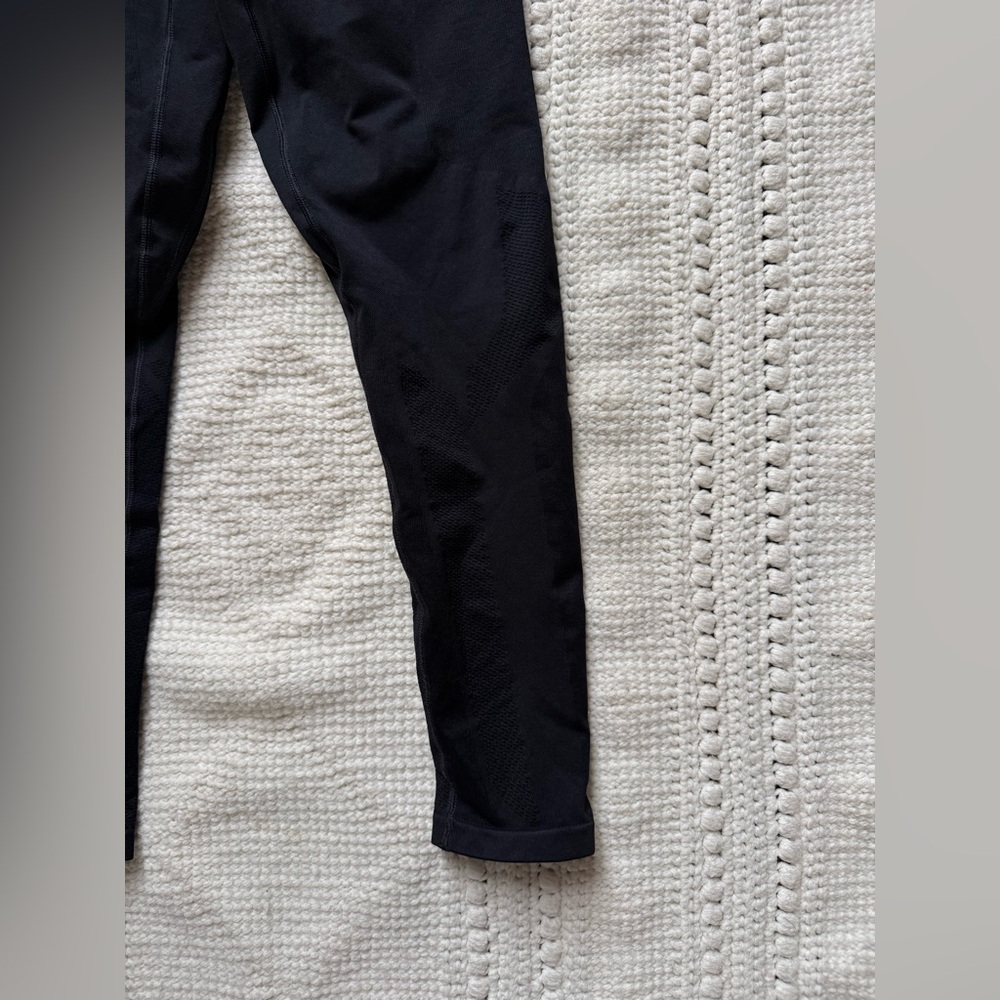 LNDR The Chisel 7/8 Leggings Black Womens Large/XL Super Sculpt Seamless - Picture 6 of 12